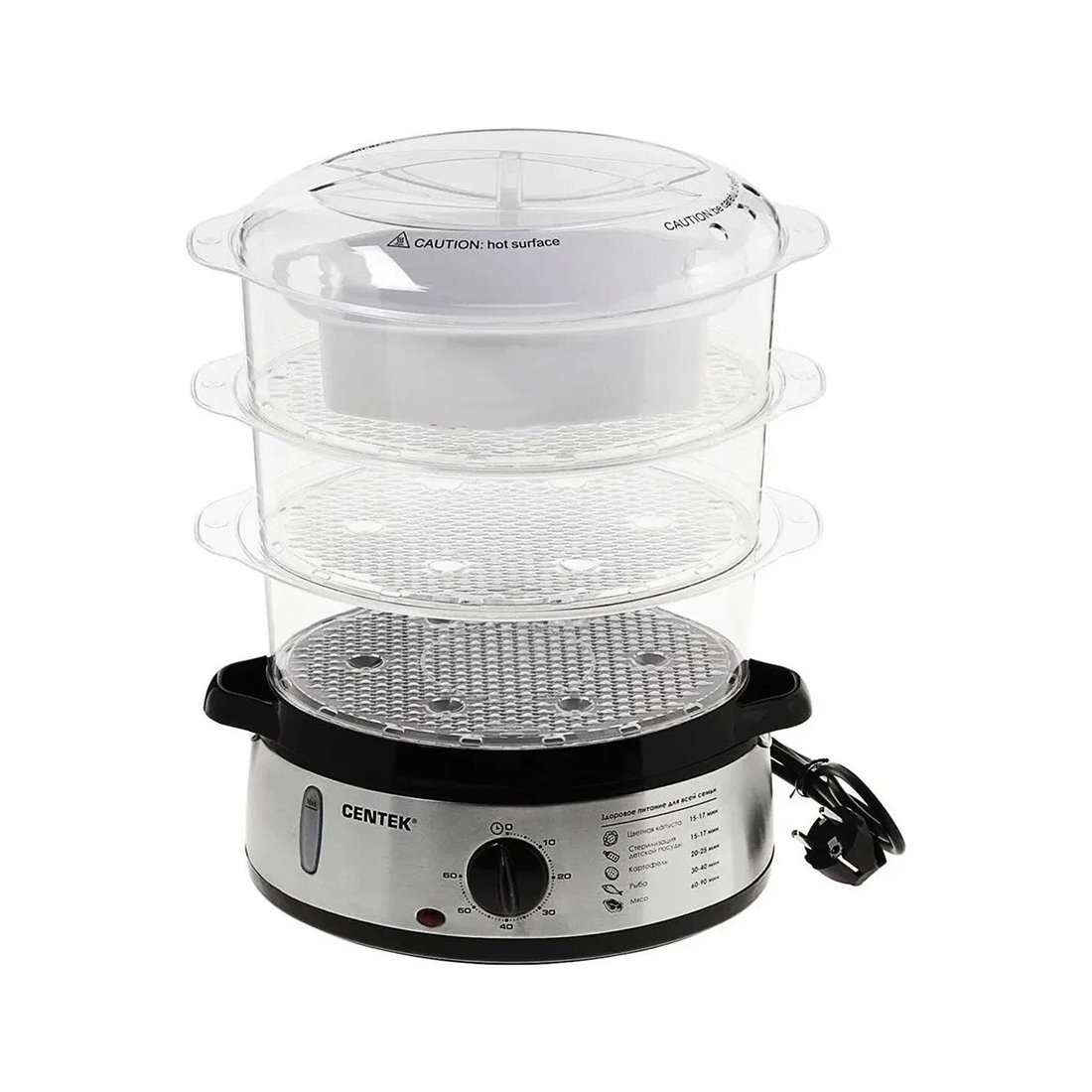 картинка Пароварка Centek CT-1457