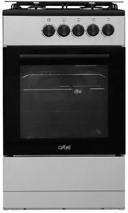 картинка Кухонная плита Artel "APETITO 50 01-E" grey