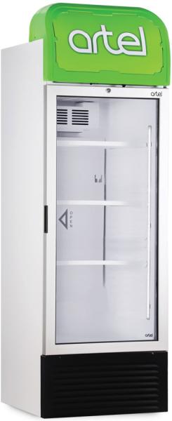 картинка Витринный холодильник Artel "NS-390 SN" white